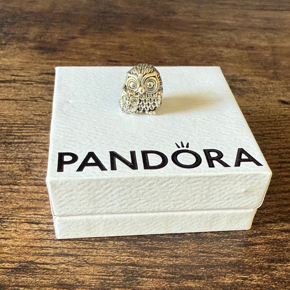 Pandora Mother Owl Charm